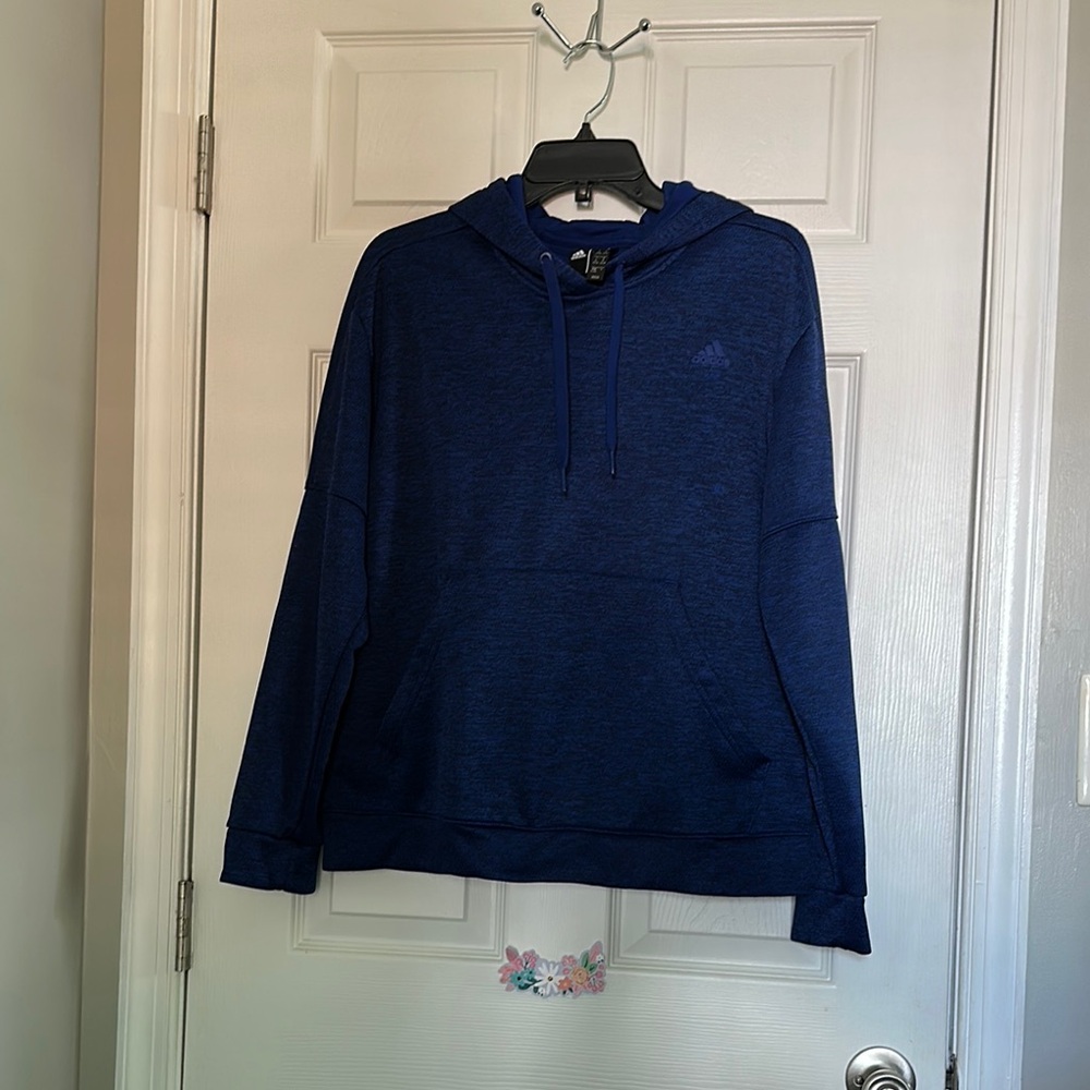 Adidas Blue Pullover Sweater